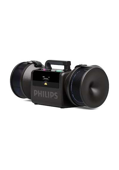 Philips Moving Sound Tams80b/00 "tube" Kablosuz Hoparlör, Retro Tasarım, 24 Saat, Ip67, 280 W, Siyah