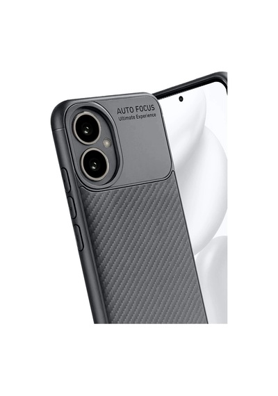 Honor 400 Kılıf Auto Focus Karbon Kapak - Gri Evimdeyokyok