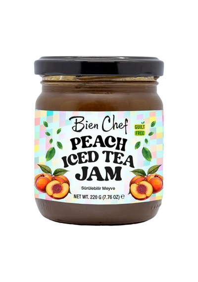 Bien Chef Enerji Koleksiyonu 3'lü Reçel Seti 3x220 Gr Çilekli Pina Colada, Elmalı Turta, Şeftalili Buzlu Çay
