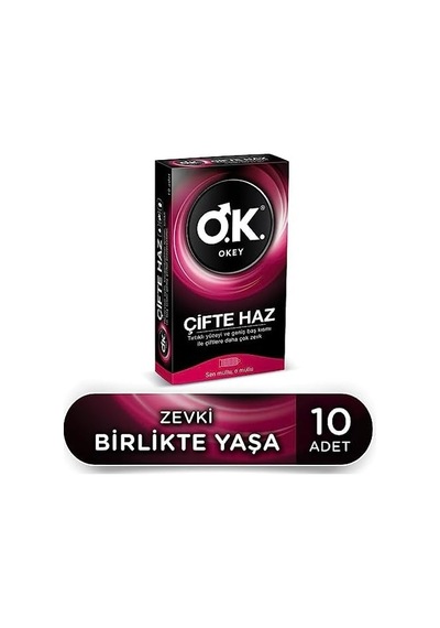 Çifte Haz Prezervatif 10 Adet
