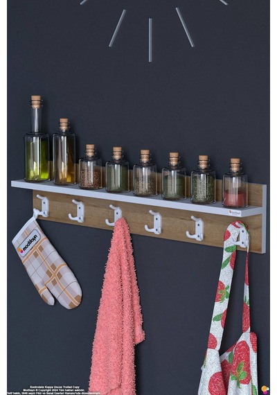 Kedi 18 Kancalı Mutfak Askısı 3'lü Set 86,4x19 Cm - Şık Tasarım, Çok Amaçlı Düzenleyici Ve Yer Tasarrufu 100 Cm Kedi 18 Kancalı Mutfak Askısı 3'lü Set 86,4x19 Cm - Şık Tasarım, Çok Amaçlı Düzenleyici Ve Yer Tasarrufu 100 Cm