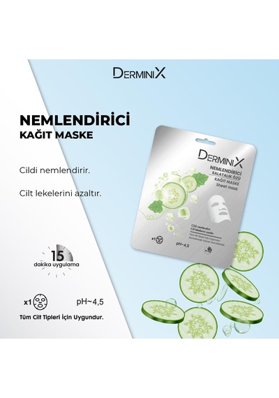 Tr Nemlendirici Kağıt Maske Salatalık Özü