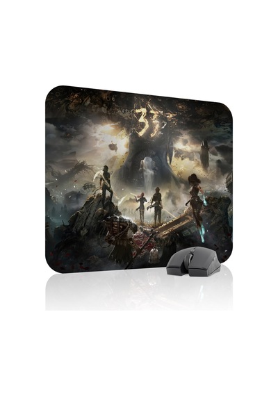 Expedition 33 Kaymaz Dikişli Kauçuk Oyuncu Mousepad V1 - 48x40 Xl Gaming Mouse Pad Fare Altlığı