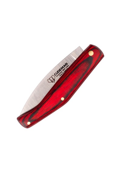 Cudeman 444-rf Catalana M Red Stamina Deri Kılıflı Kamp Çakı Kırmızı