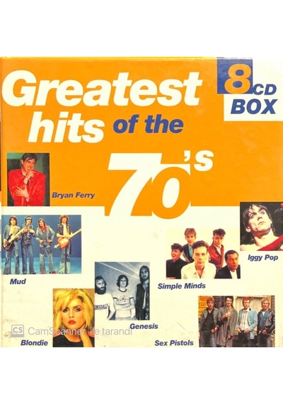 Plak Değildir Cd Dir Cd Greatest Hits Of The 70's 8 Cd Box Set