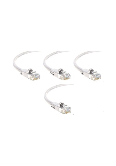 S-link Cat6 Gri 10 Metre Rj45 Lan Kablosu Uçları Hazır Takılı Bilgisayar Modem Internet Ethernet Kablosu