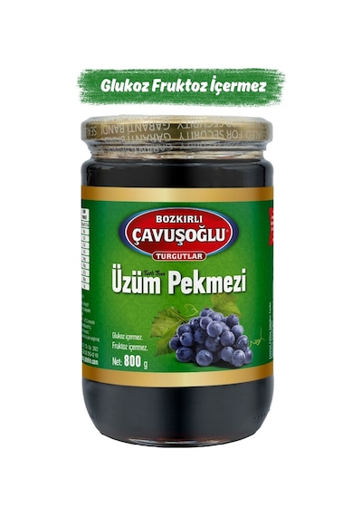 Bozkırlı ÇavuşoğluÜzüm Pekmezi Cam Kavanoz 800 G
