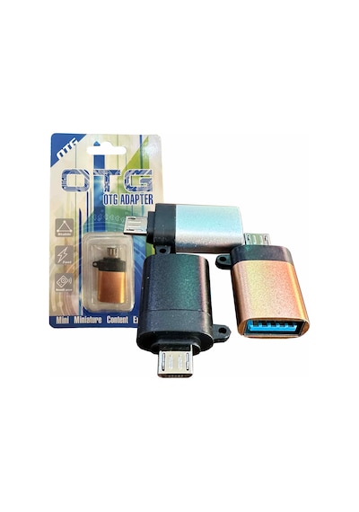 Metal Micro Otg USB Aparat - Dönüştürücü