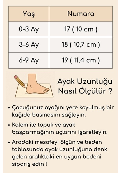 Pufien Şık Bebek Ayakkabısı, İlkadım Bebek Patik, Ev Ayakkabısı, Yenidoğan Ayakkabı Kahverengi