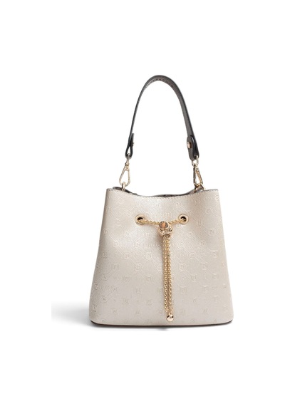 Silver & Polo Silver Polo Bej - Kahve Logolu Kadın Çapraz Çanta Sp1266 Bej - Kahverengi