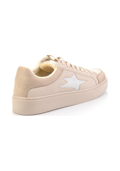 Bambi Bej Kadın Sneaker K01027060009 Bej