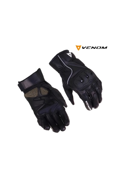 Venom Eldiven D1 Kısa Siyah Renkli