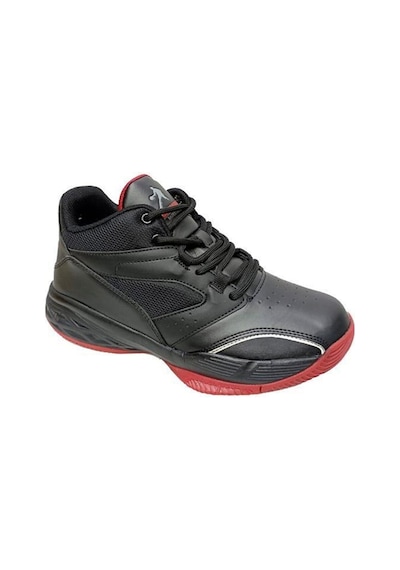 Jump 27722 Unisex Basketbol Ayakkabı Ckr00332 Siyah - Kırmızı Beyaz - Kırmızı