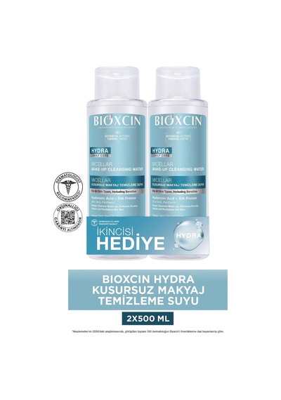 Bioxcin Hydra Micel Su 500 Ml 2 Adet