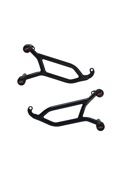 GP Kompozit  Bajaj Pulsar NS 200 2011-2021 Uyumlu Motor Koruma Demiri Siyah