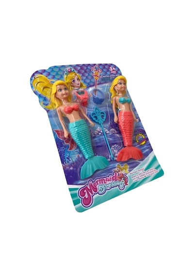 Büyülü İkili Deniz Kızı Seti - 'mermaid Dressup' İle Sualtı Balosu