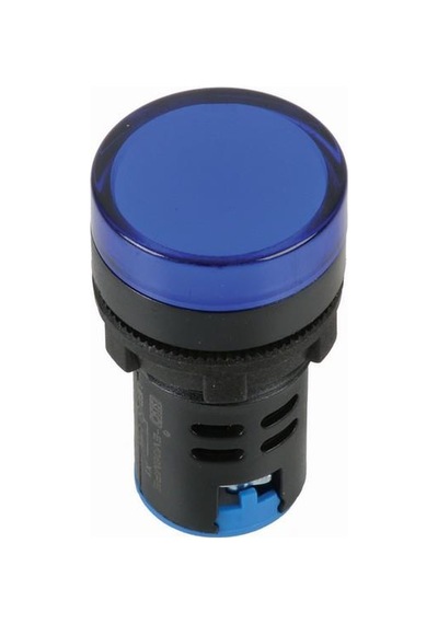 Iss-Evo6Mpe 220V Sinyal Lambası - Mavi