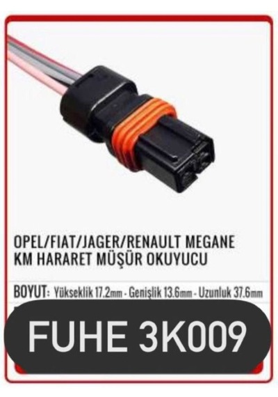 Fhe 3k009 Opel/fiat/jager/renault Megane Km Hararet Müşür Okuyucu
