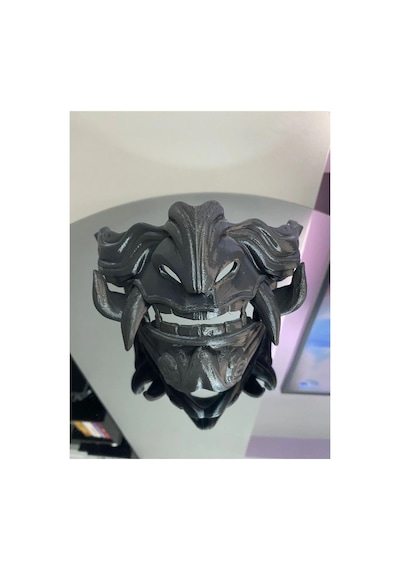 Samuray Samurai Oni Mask, Oni Maskesi, Samuray Maskesi