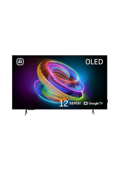 Arçelik Imperium 12 A 1255 C AI 55" 140 Ekran 120 Hz Uydu Alıcılı 4K UHD Google TV OLED Smart TV