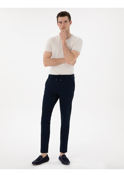 Pierre Cardin Erkek Lacivert Pantolon Kanvas-chino 50305235-vr033 Lacivert