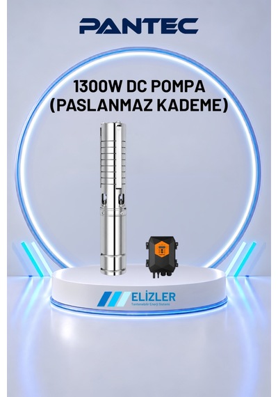 1300w Dc Pompa Paslanmaz Kademe