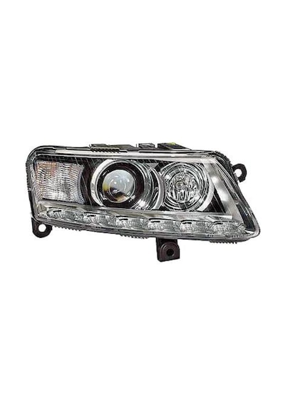 Audi A6 2009-2011 Ön Far Elektrikli Mercekli Ve Led Xenon Sağ Oem No: 4f0941030fk