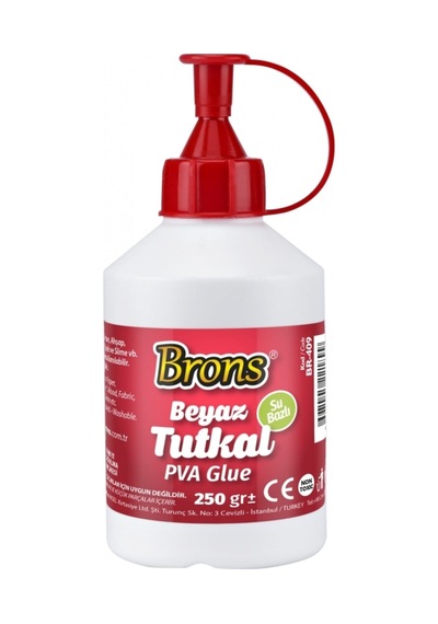 Brons 250 Gr Beyaz Tutkal Br-409