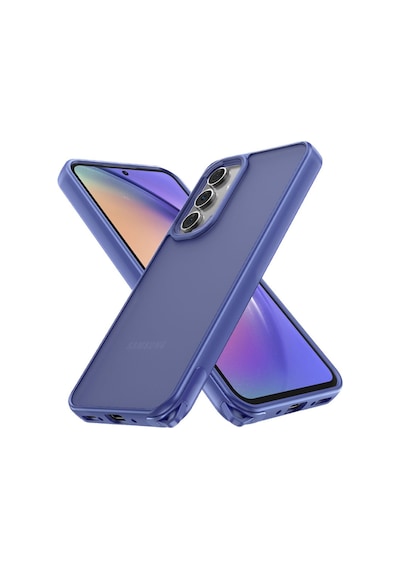 Samsung Galaxy  Uyumlu  A05s Kılıf Elegant Kapak - Açık Mavi