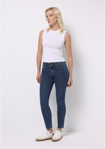 Colins Slim Fit Dar Paça Kadın İndigo Jean Pantolon Cl1076749 Q1.v1 Dn02805 Mavi Colins Slim Fit Dar Paça Kadın İndigo Jean Pantolon Cl1076749 Q1.v1 Dn02805 Mavi