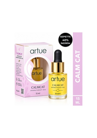 Artue Calmcat - Kediler İçin Aromaterapik Bakım Yağı 15 Ml