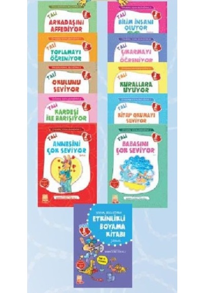 Öykülerle Sosyal Zeka Eğitimi Seti - 11 Kitap Takım