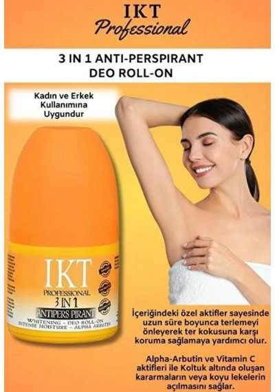 IKT Professionnel Unisex Roll-On Deodorant 50 ML