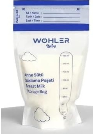 Wohler Anne Sütü Saklama Poşeti 25&apos Li