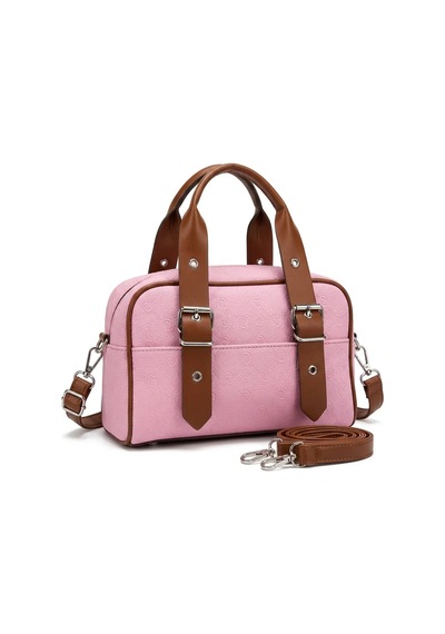 City Bloom Pembe Omuz Çantası - Lisinya