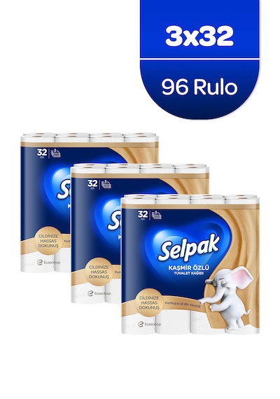 Selpak Kaşmir Özlü 96'lı Tuvalet Kağıdı