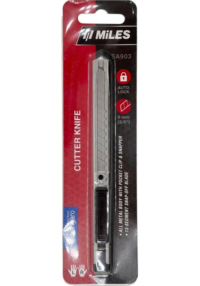 Metal Maket Bıçağı 9 Mm Hassas Kesim Sa903