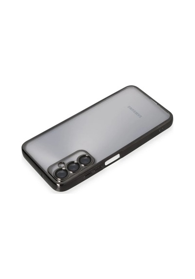 Samsung Uyumlu  Galaxy A05s Kılıf Razer Lensli Silikon - Siyah 0.2M-Çok Renkli