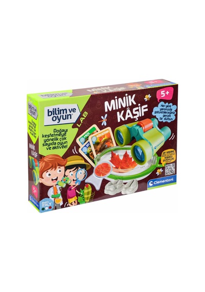 Clementoni Minik Kaşif Çocuk Dürbün Büyüteç Bilim Oyun 64197