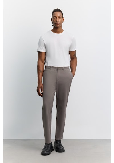 Avva Erkek Vizon Klasik Bel Kırışmayan Teknik Kumaş Relaxed Fit Pantolon A62y3209 Avva Erkek Vizon Klasik Bel Kırışmayan Teknik Kumaş Relaxed Fit Pantolon A62y3209