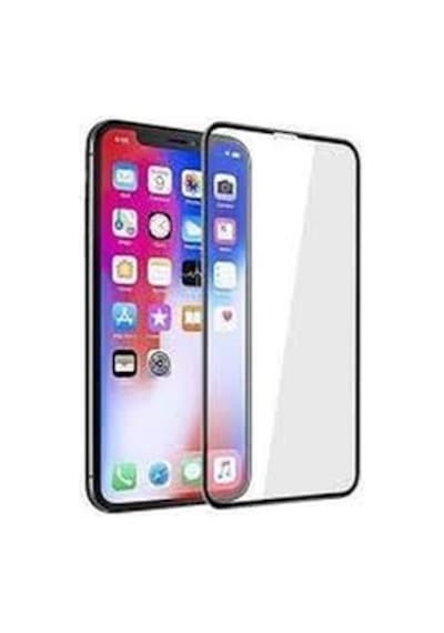 Nano Teknoloji Apple Uyumlu iPhone 7 Plus Siyah Kırılmaz Cam Ekran Koruyucu