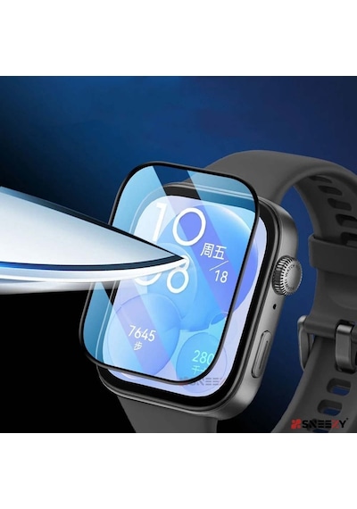 Huawei Watch Fit 4 Pro Ekran Koruyucu Polymer Temperli Nano 0.5 Mm Watch Ekran Koruyucu
