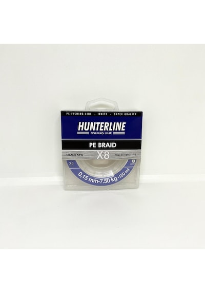 Hunterline Pe Braid X8 0.15 MM İp Misina - 150 M