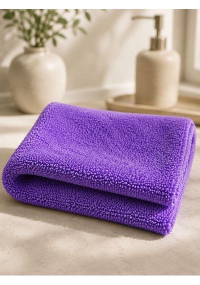 1 Adet Yedek Bez Hediyeli Yer Mopu Fayans Duvar Yüzey Temizlik Mikrofiber Mandallı Mop Mor