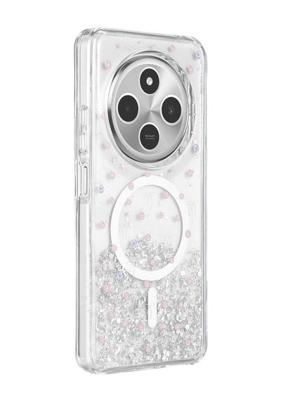 Onegif Xiaomi Redmi 14c Misk Simli Magsafe Kapak - Desen 1 Normal