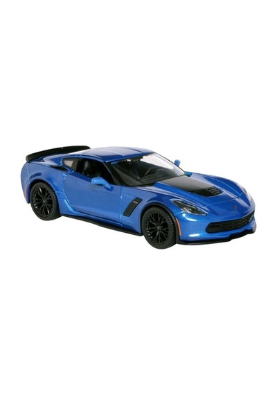Maisto 1/24 Model Araba 2015 Corvette Z06 Mavi