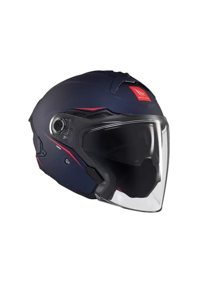 Mt Cosmo Sv Solid A7 Mavi Mat Açık Kask Mat Mavi