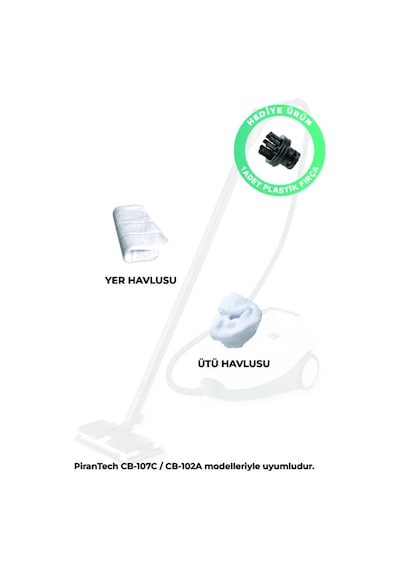 Buharlı Temizlik Makinası Yedek Yer & Ütü Havlusu