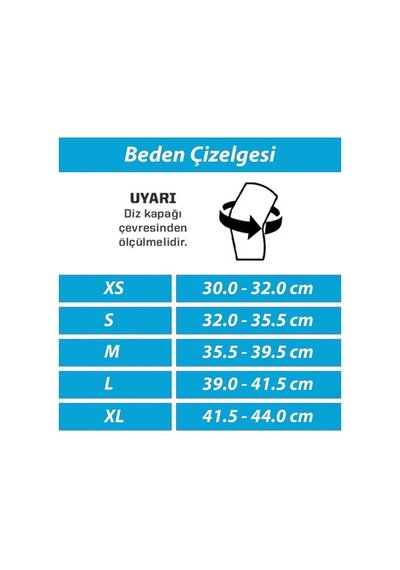 Deluxe Unisex Voleybol Dizliği Çiftli Diz Koruyucu Dizlik Siyah Xl