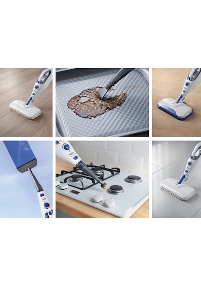 Fakir Alina Clean 1300 W Çok Fonksiyonlu Buharlı Temizleyici